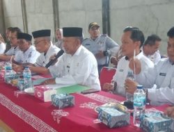 Wabup Pimpin Rapat Pematangan di Lokasi MTQ ke-51 Merangin, Warga Tabir Barat Sebagai Tuan Rumah, Antusias Sukseskan MTQ