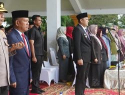 Pemkab Merangin Gelar Upacara Hardiknas 2025, Guru adalah Orang Tua Berada Disisi Muridnya Dalam Suka dan Duka