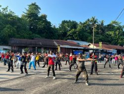 Semarak Senam Merangin Sehat di Tugu Pedang, Bukti Sinergi dan Semangat Hidup Sehat