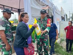 Kodim 0420/Sarko dan Bulog Bersinergi Wujudkan Ketahanan Pangan Lewat Program Pangan Murah