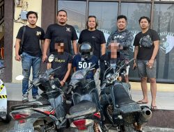 Polres Merangin Ringkus Tiga Pelaku Curanmor dan Penadah, Dua Diantaranya Merupakan Residivis